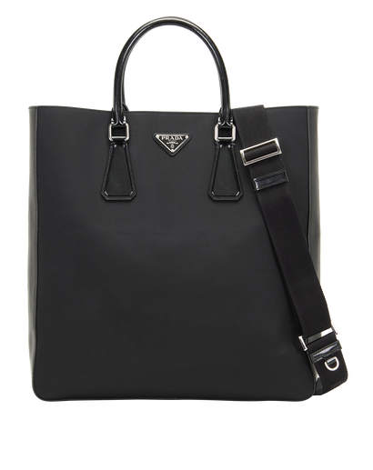 Tote, &pound;650, Handbags, Black, Nylon, Front view